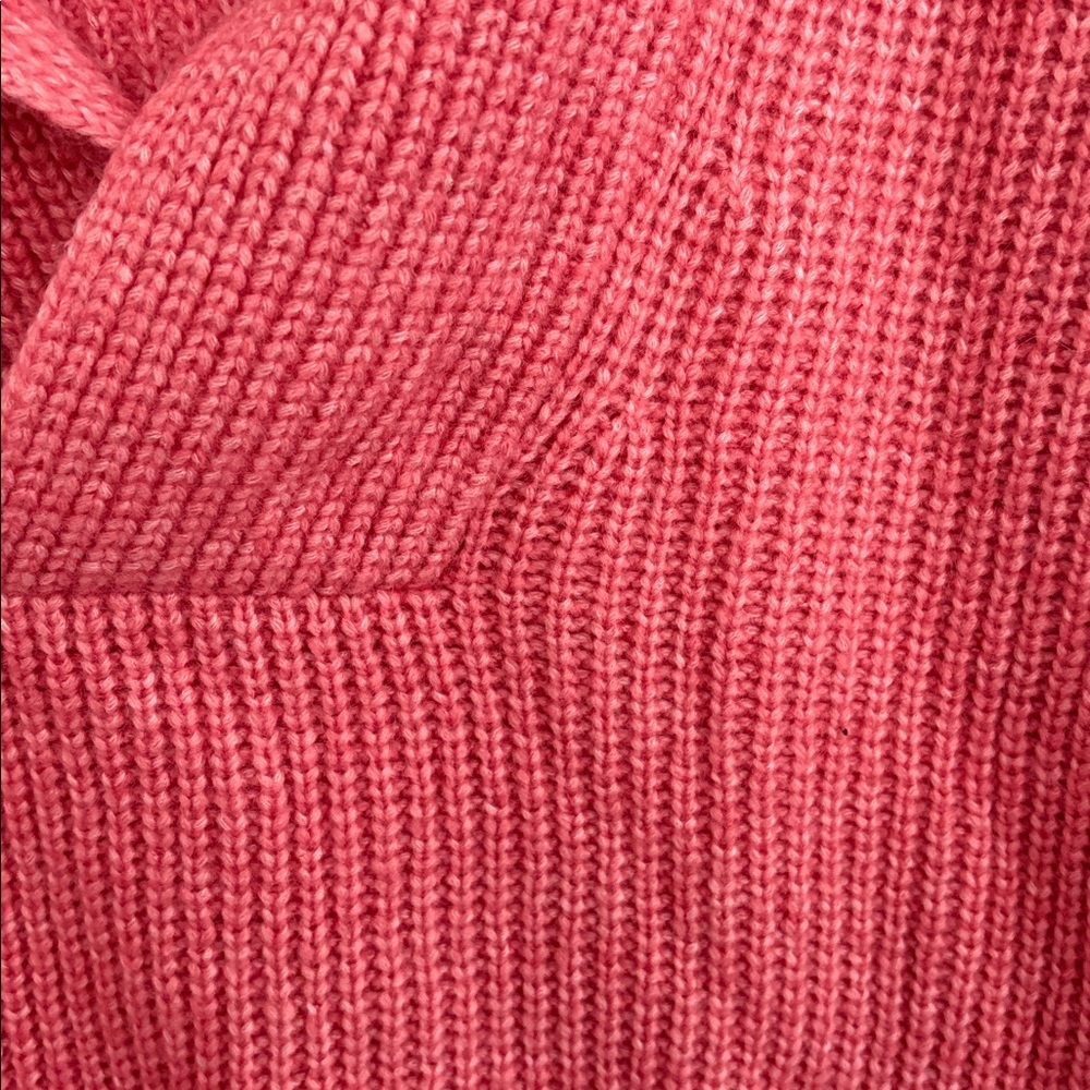 Talbots Pink V-Neck Sweater - Picture 3 of 5